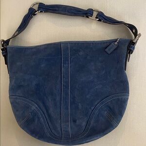 Coach Suede Bag Soho Hobo Y2K